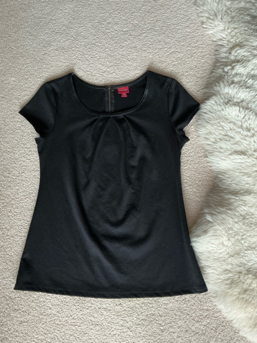 Black dress top